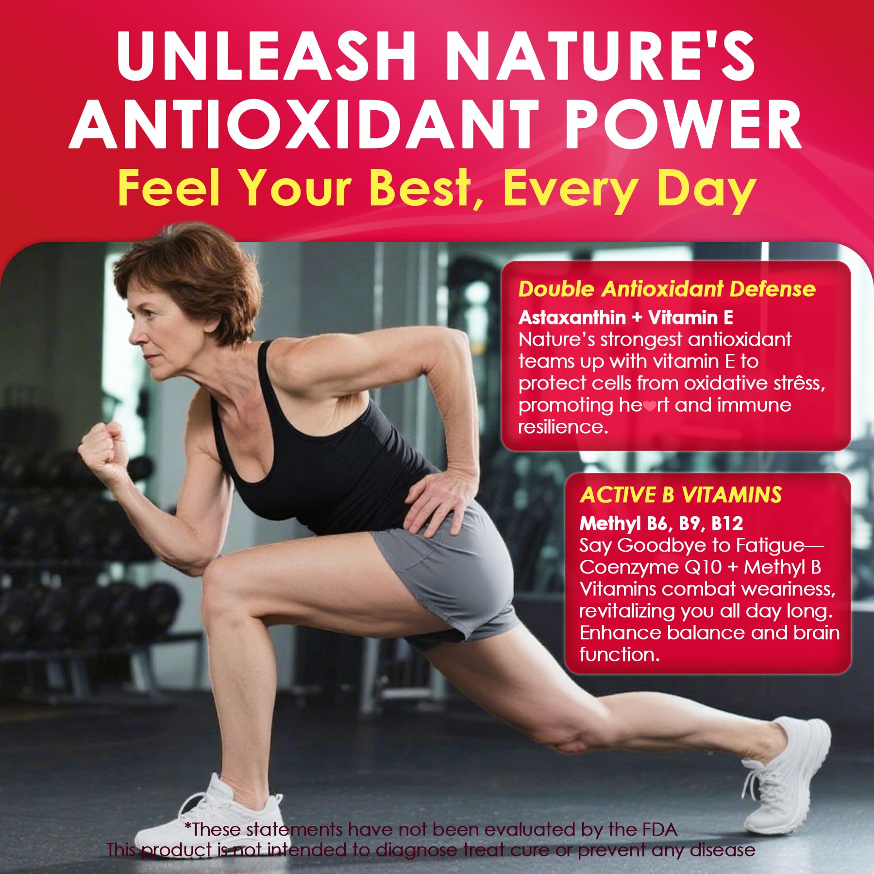 Astaxanthin and Vitamin E with magnesium illustration