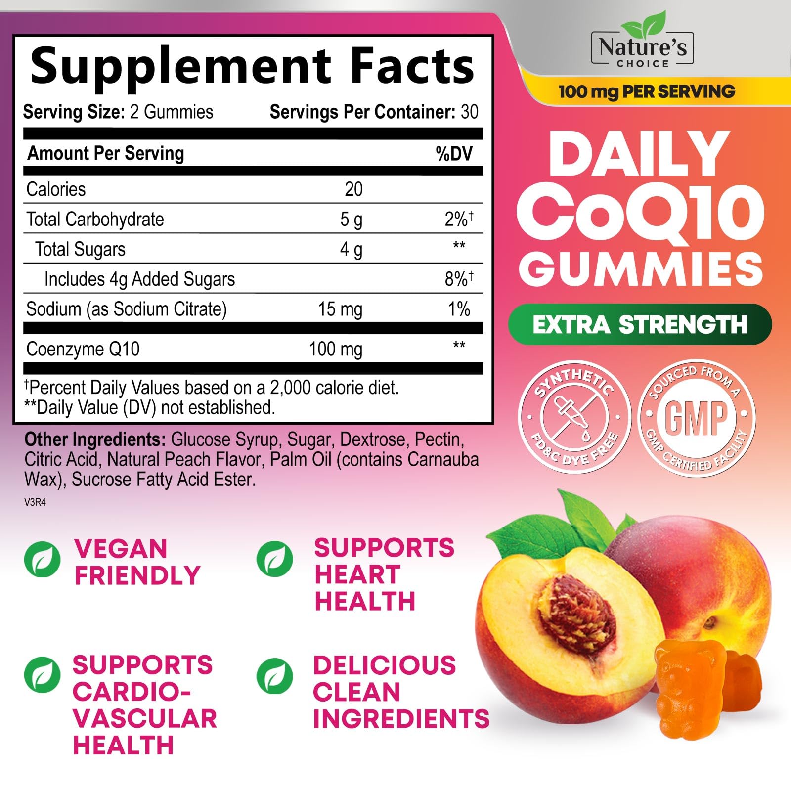 Illustration highlighting high absorption CoQ10 gummies