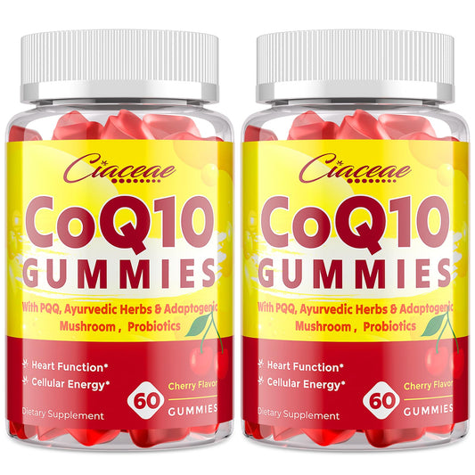 Hero image: CoQ10 Gummies with PQQ 400 mg packaging