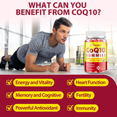 Probiotic blend in CoQ10 Gummies — 30 Billion CFU