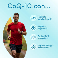 CoQ10 supporting heart energy