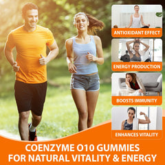 CoQ10 Oranges Gummies supporting heart health