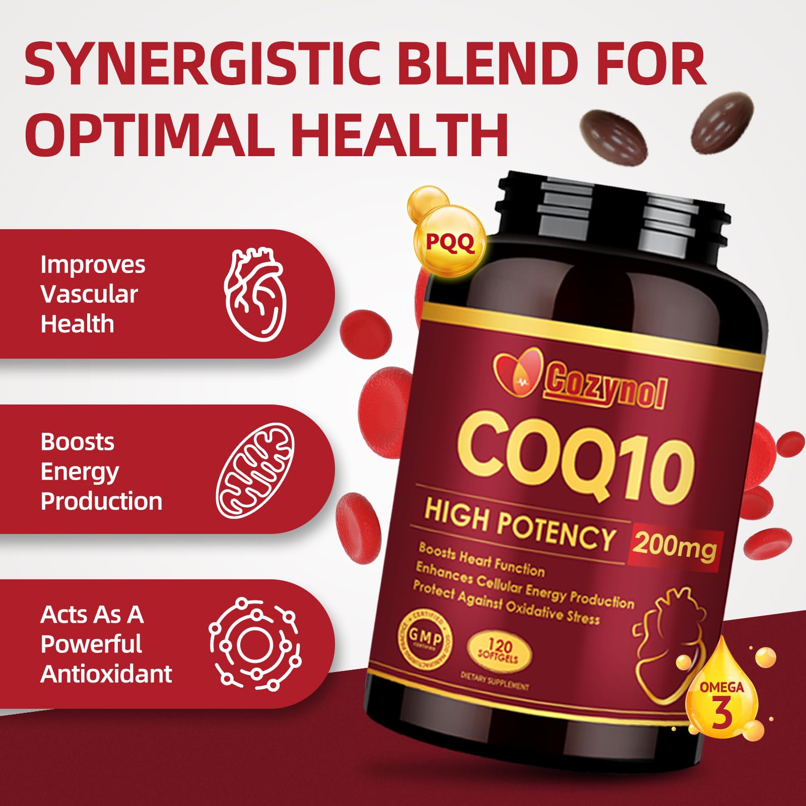 PQQ boosts mitochondrial energy with CoQ10