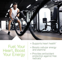 Heart health formula featuring CoQ10-RED