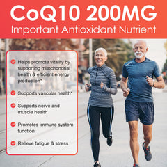 CoQ10 softgels with emphasis on organic olive oil absorption