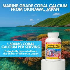 Graphic illustrating coral calcium aiding pH balance