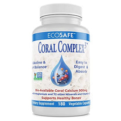 Coral Complex 3 bottle showing coral calcium 900 mg