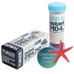 Coral Gum Instant 120gm coral adhesive packaging