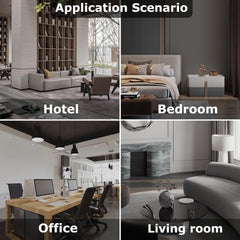 Diffuser in a large room setting