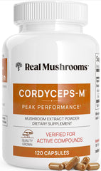 Cordyceps Militaris extract capsules bottle with label