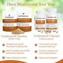 Open capsules ready to mix with meals