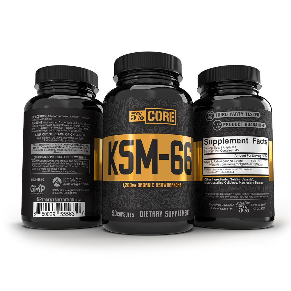 KSM-66 Ashwagandha capsules image