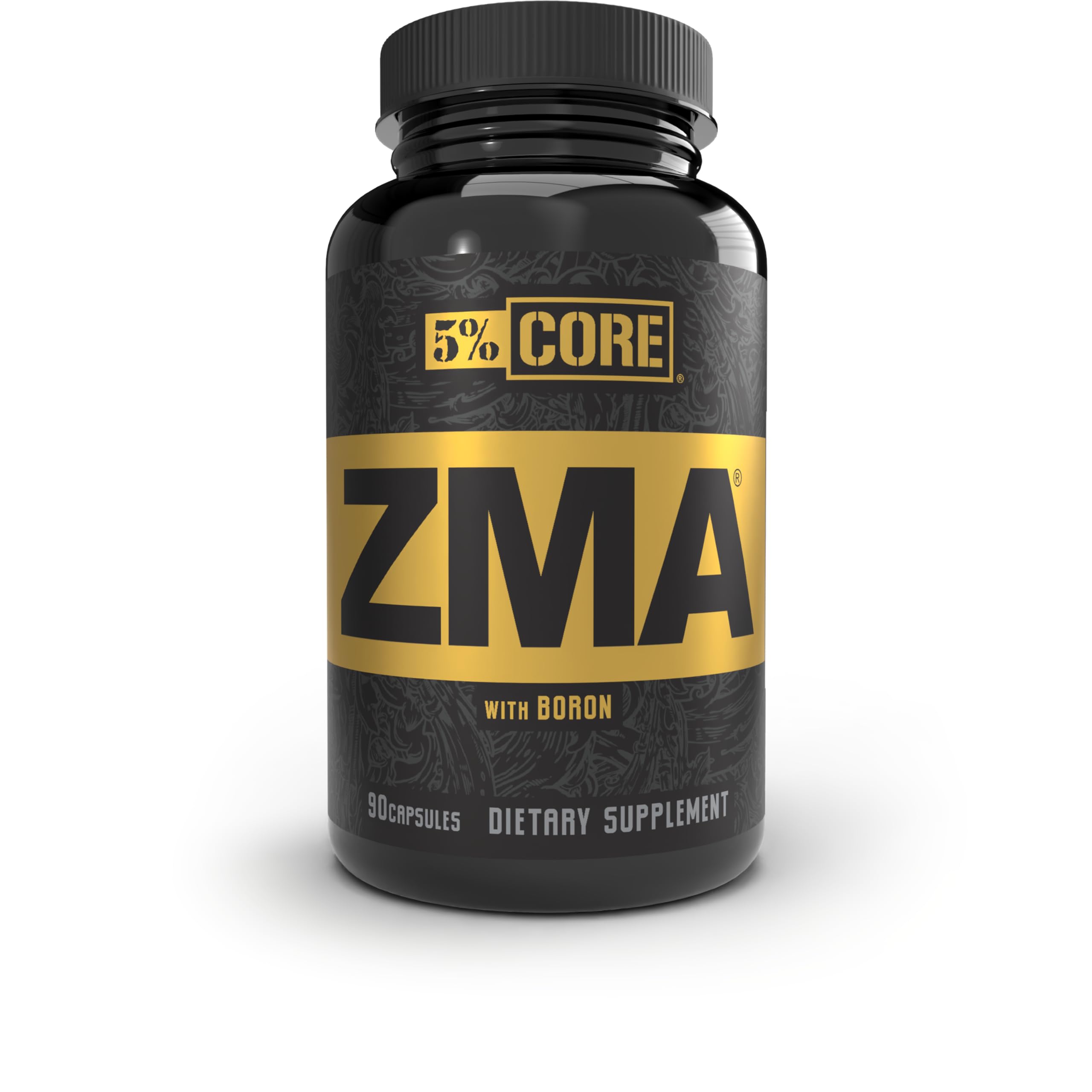 Core ZMA with Boron bottle front label