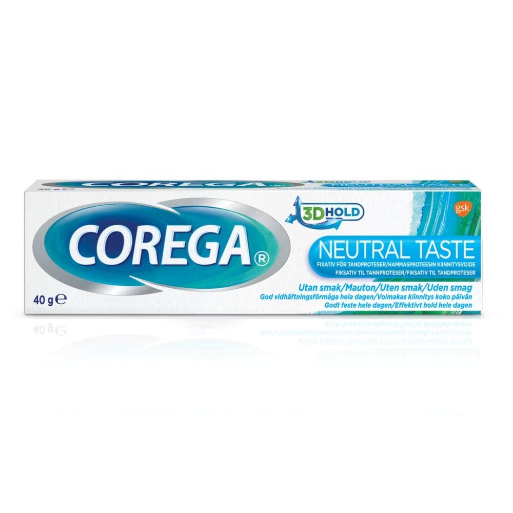 Corega Neutral 3D Hold Comfort Adhesive Cream for dentures