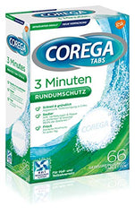 Pack size 66 tablets - Corega Rapid Cleaning Tabs