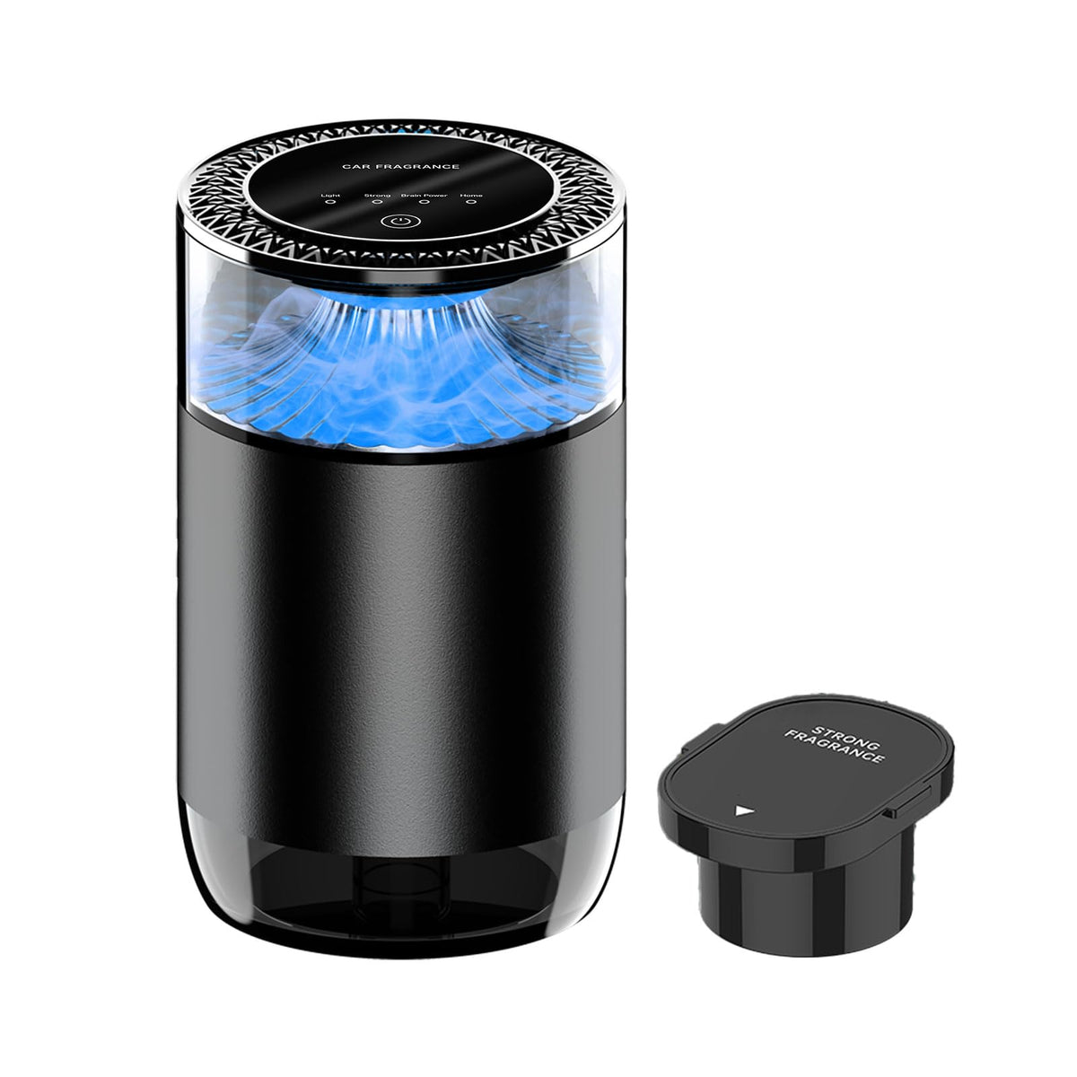 CORLAGOON waterless diffuser car usage for on-the-go aromatherapy