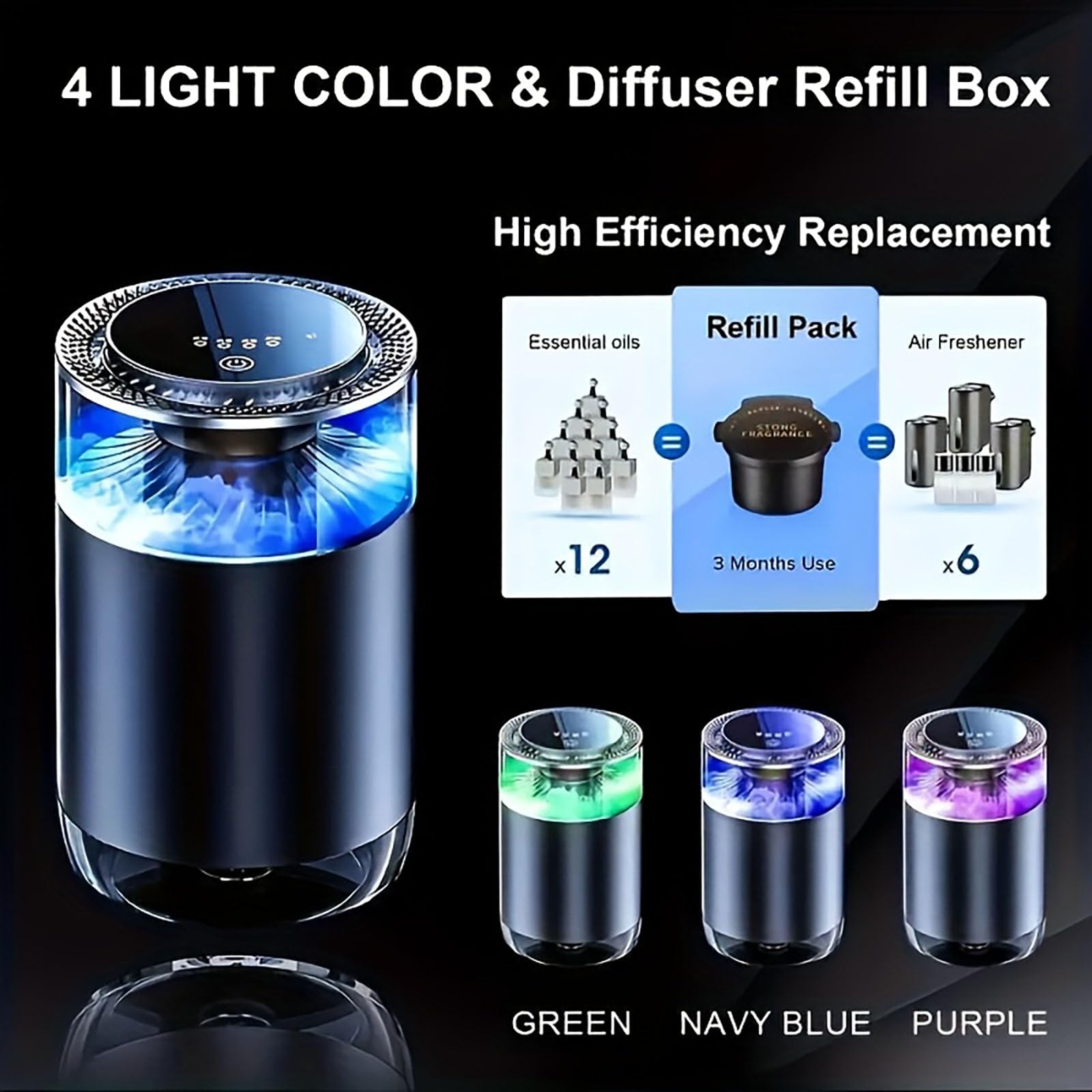 CORLAGOON waterless diffuser home usage creates subtle calm in rooms