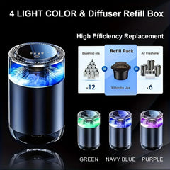 CORLAGOON waterless diffuser home usage creates subtle calm in rooms
