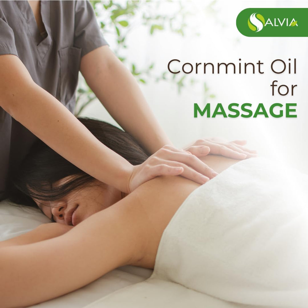 Cornmint Oil packaging and bottle