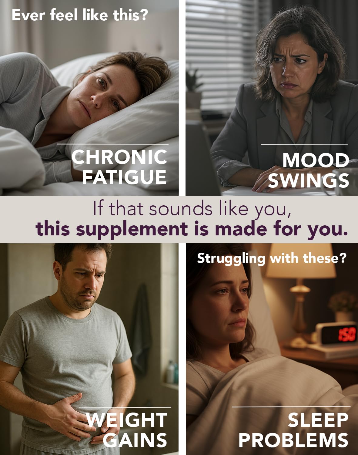 Adrenal support cortisol manager bottle showing balance