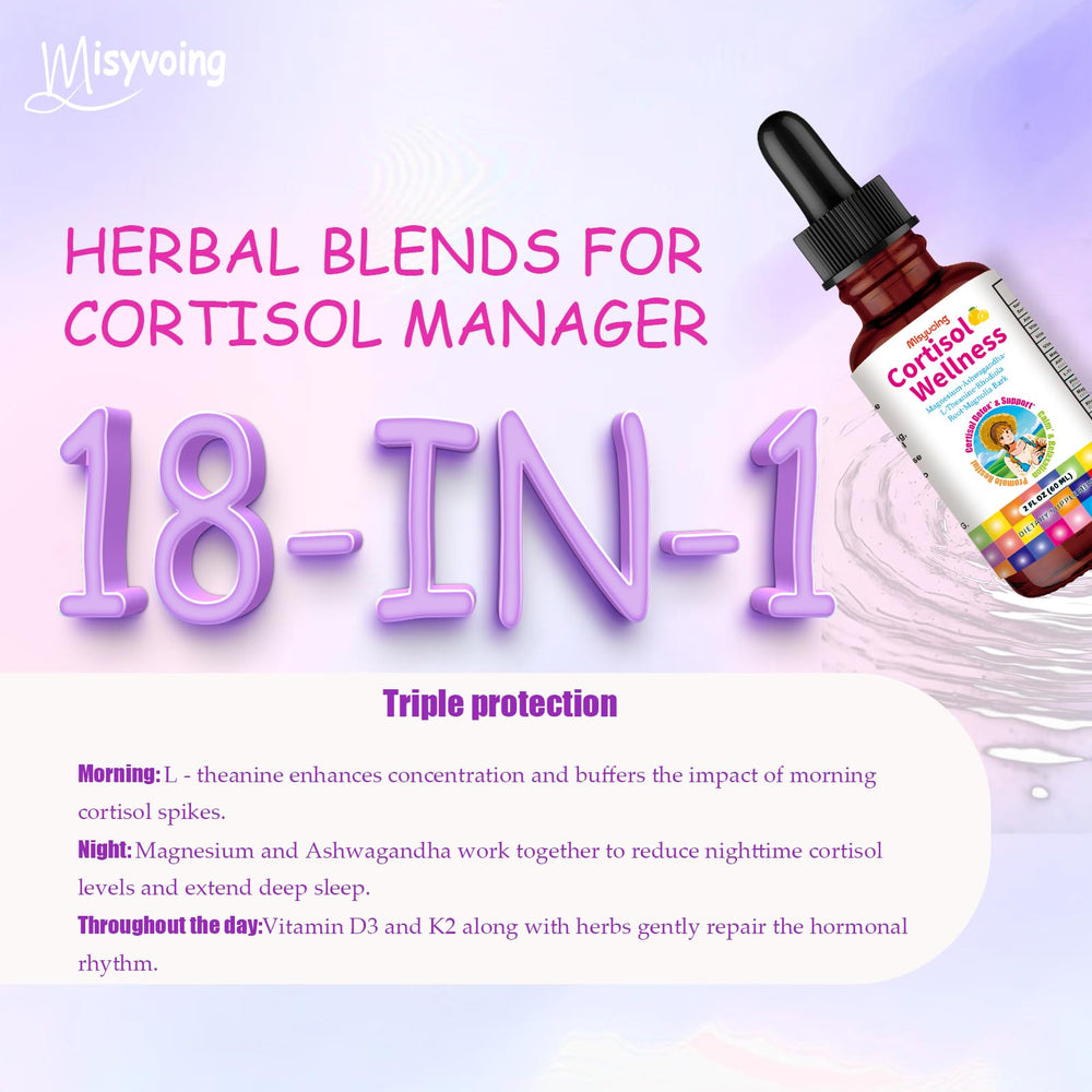 Close-up of clear cortisol liquid in dropper