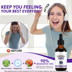 30-day supply box of cortisol 10-in-1 drops