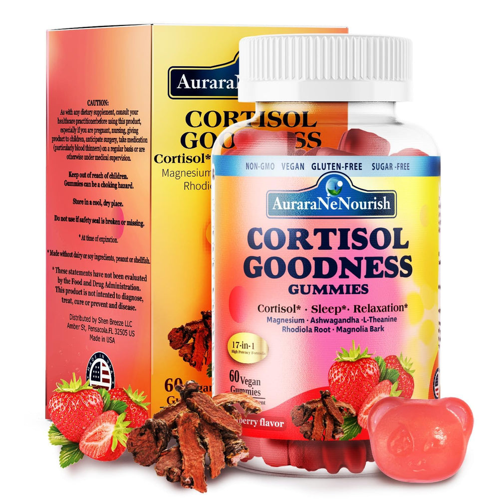 Cortisol gummies with Ashwagandha for stress support