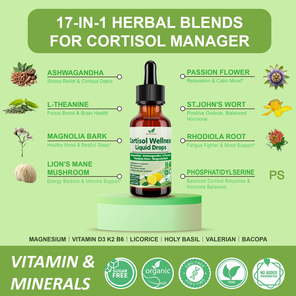 Illustration of 17-in-1 herbal detox blend