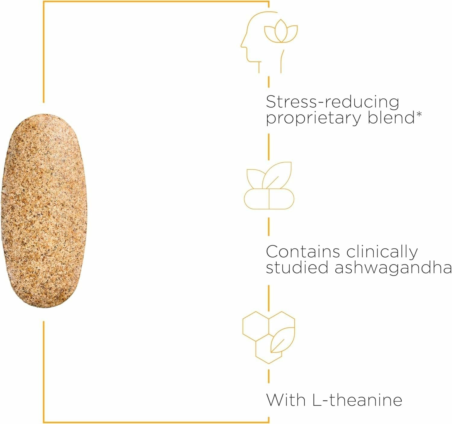 Relaxation and stress relief symbol with Cortisol Manager