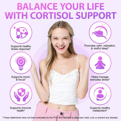 Supports hormonal balance and healthy cortisol levels