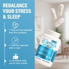 Night-time relaxation concept for cortisol support