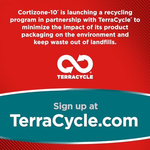 Cortizone-10 maximum-strength doctor-recommended badge signals trusted OTC option.