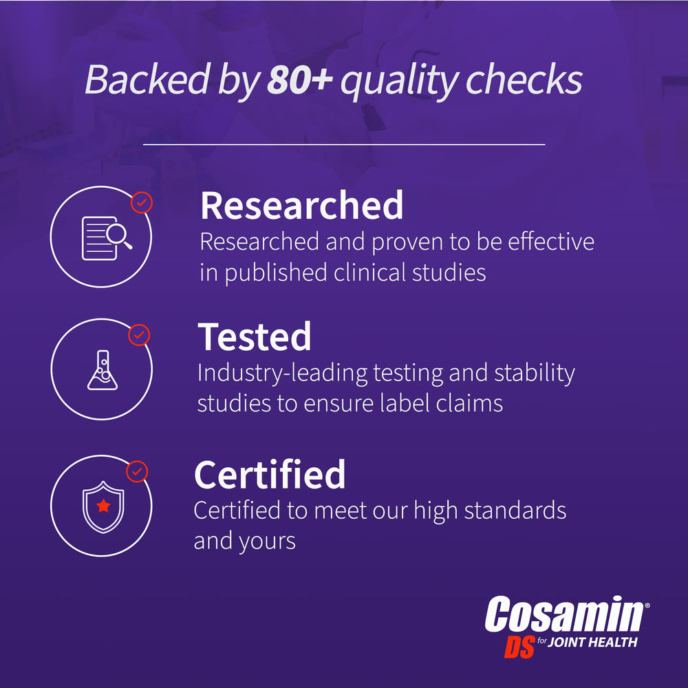 Cosamin DS joint health concept showing cartilage