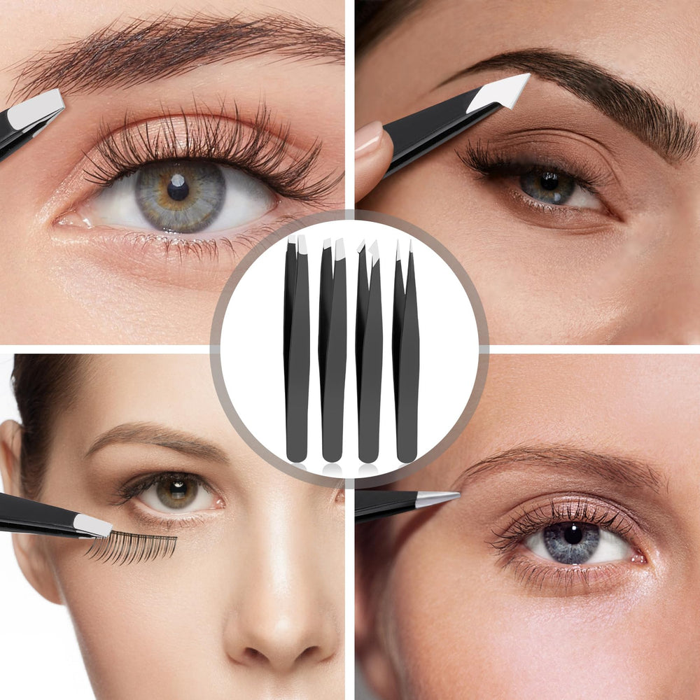 COSHAYSOO stainless steel tweezers with durable tips for lasting use