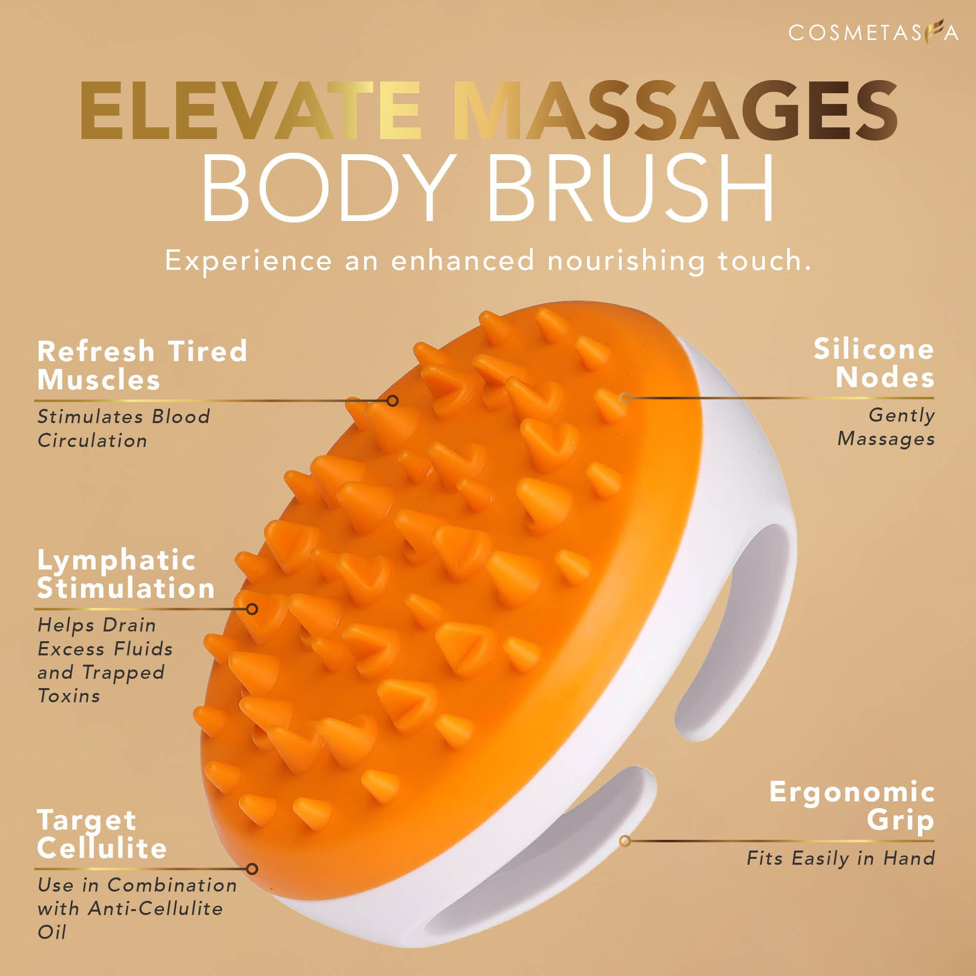 Cosmetasa cellulite cream with 87% organic ingredients