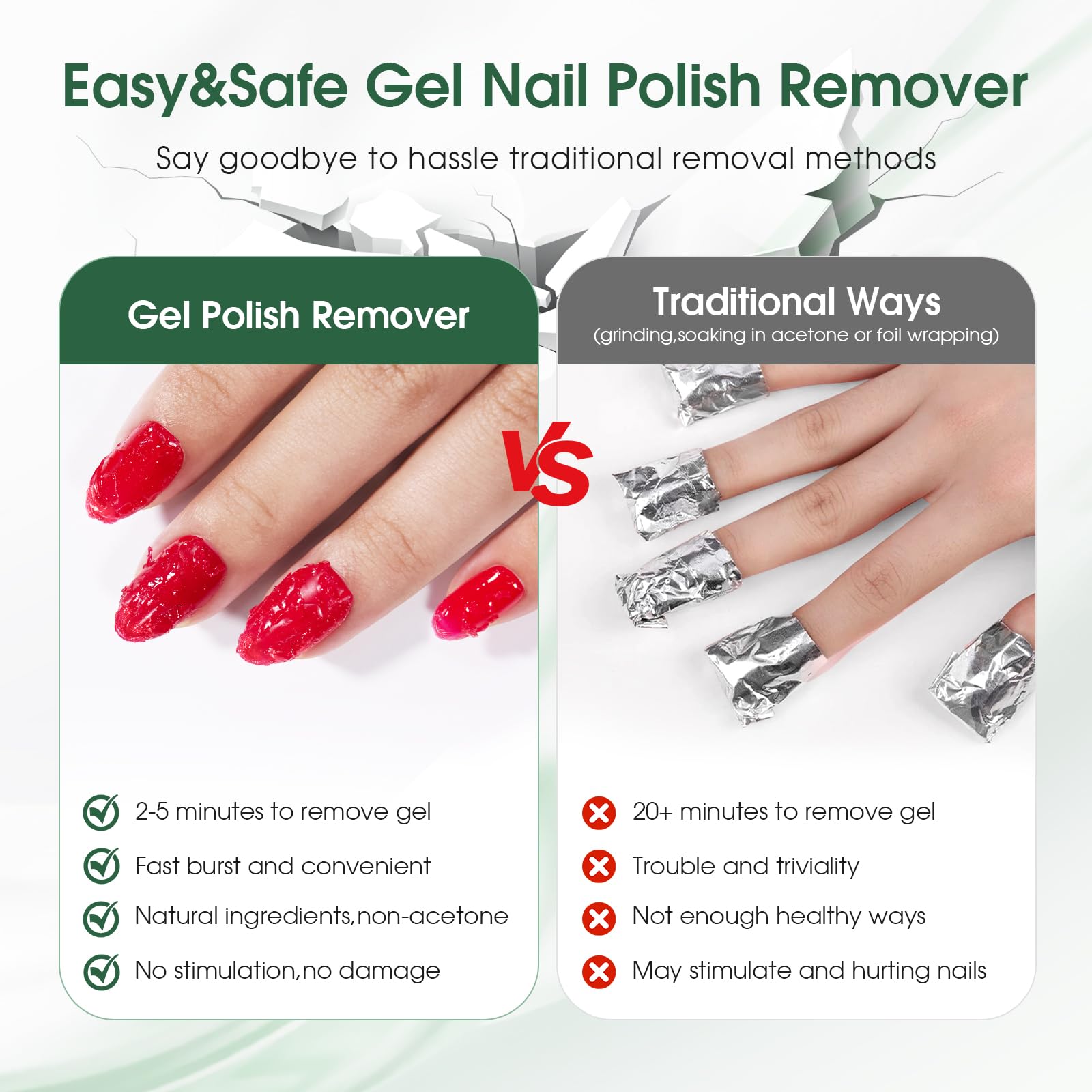 Cuticle pusher removing gel residue from nail