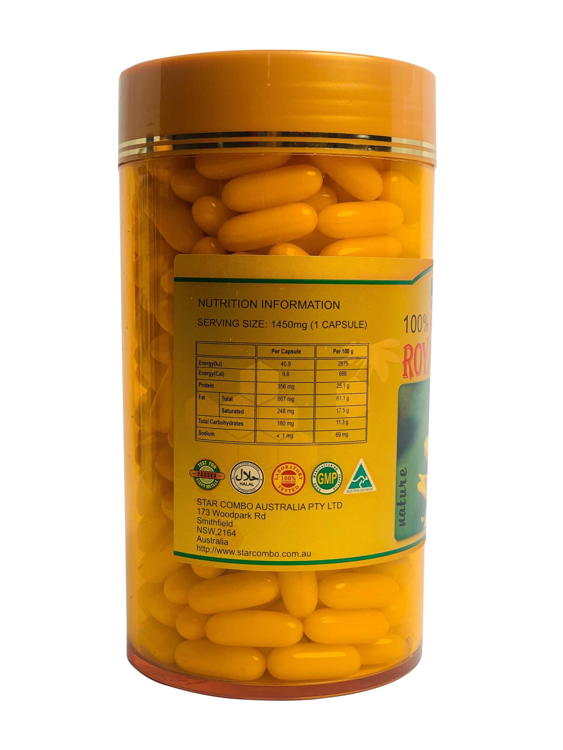 Australian-made Costar Royal Jelly packaging