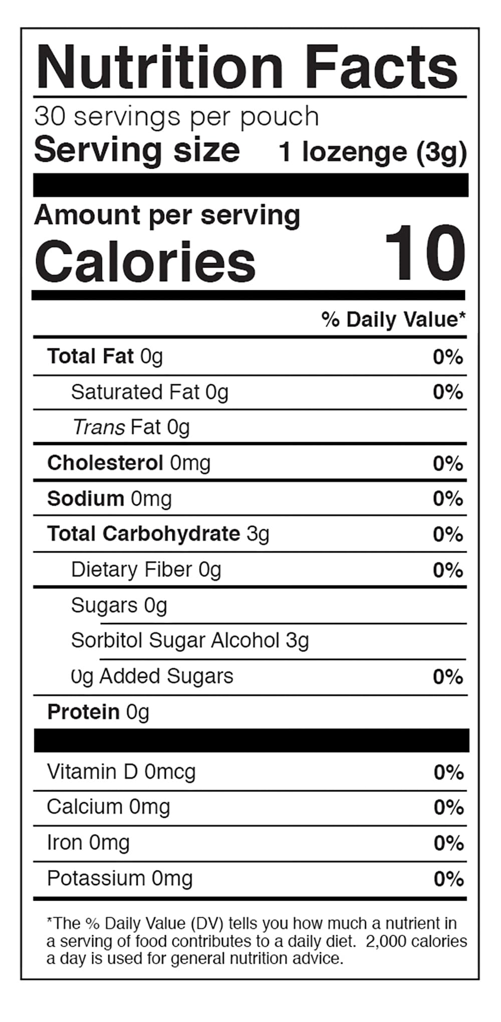 3.3 oz bag of Cotton Mouth Candy Dry Mouth Relief Sour Mix