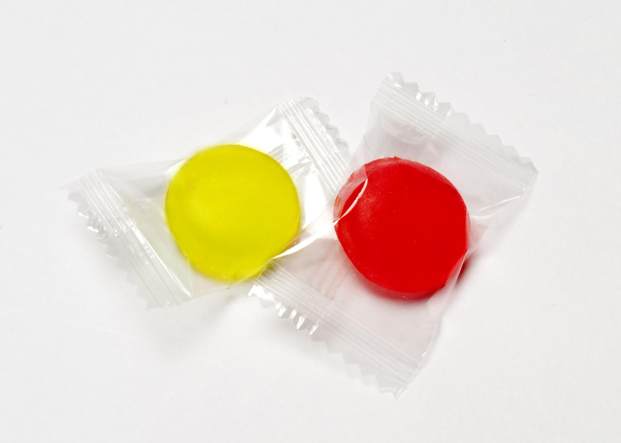 On-the-go resealable package with individually wrapped candies