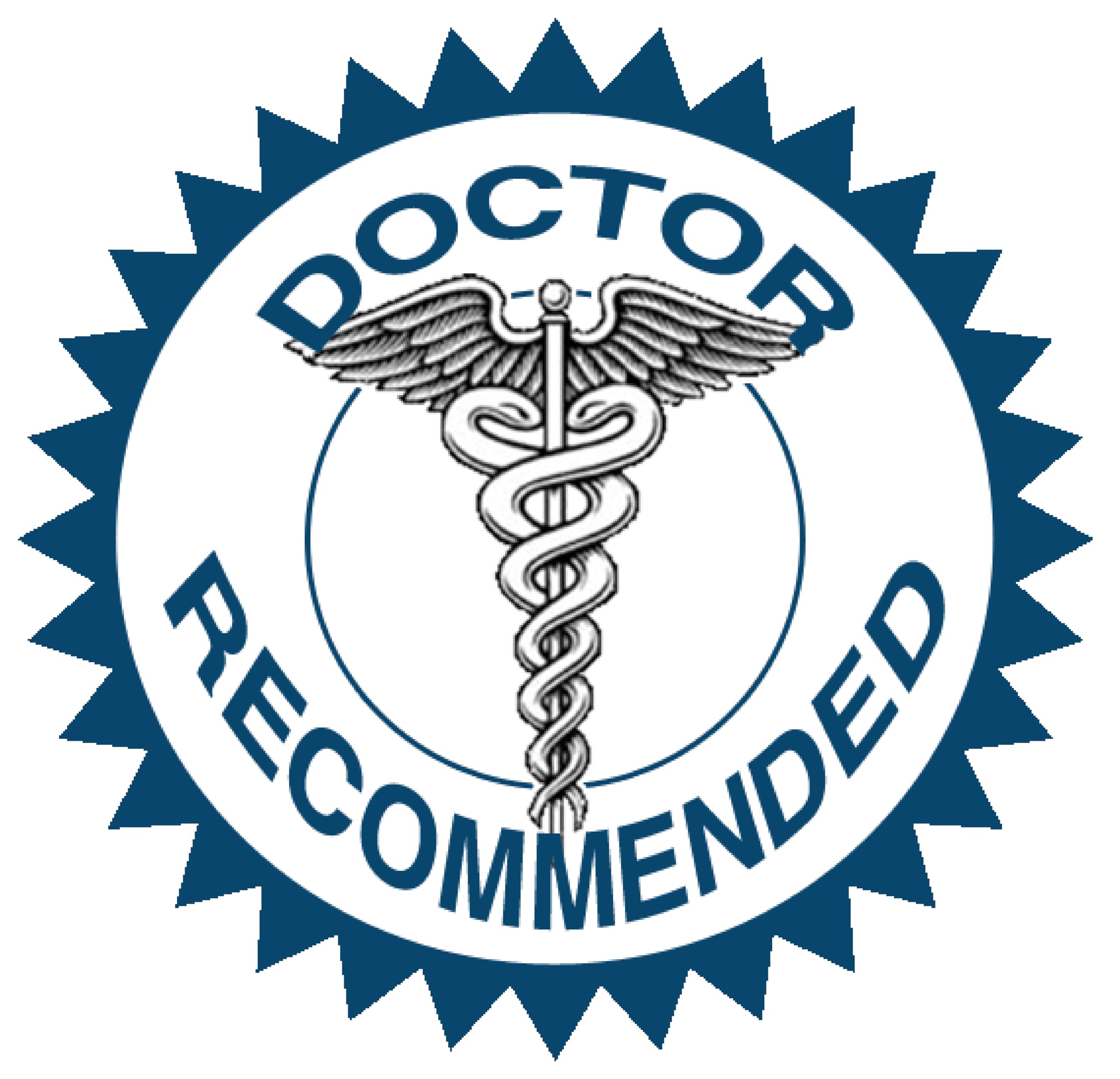 Doctor and dentist recommended on packaging