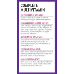 96-count bottle of New Chapter postnatal vitamins
