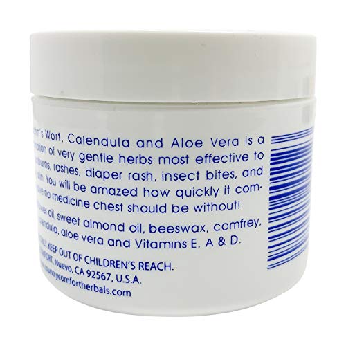 Key ingredients: comfrey, St. John's Wort, calendula and aloe vera