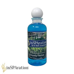 Country Herbal Blue ingredients and formula for inSPAration aromatherapy