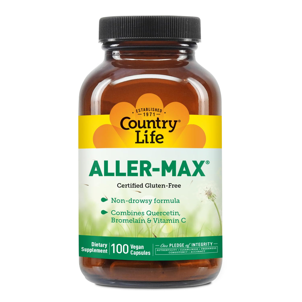 Aller-Max packaging highlighting immune support features