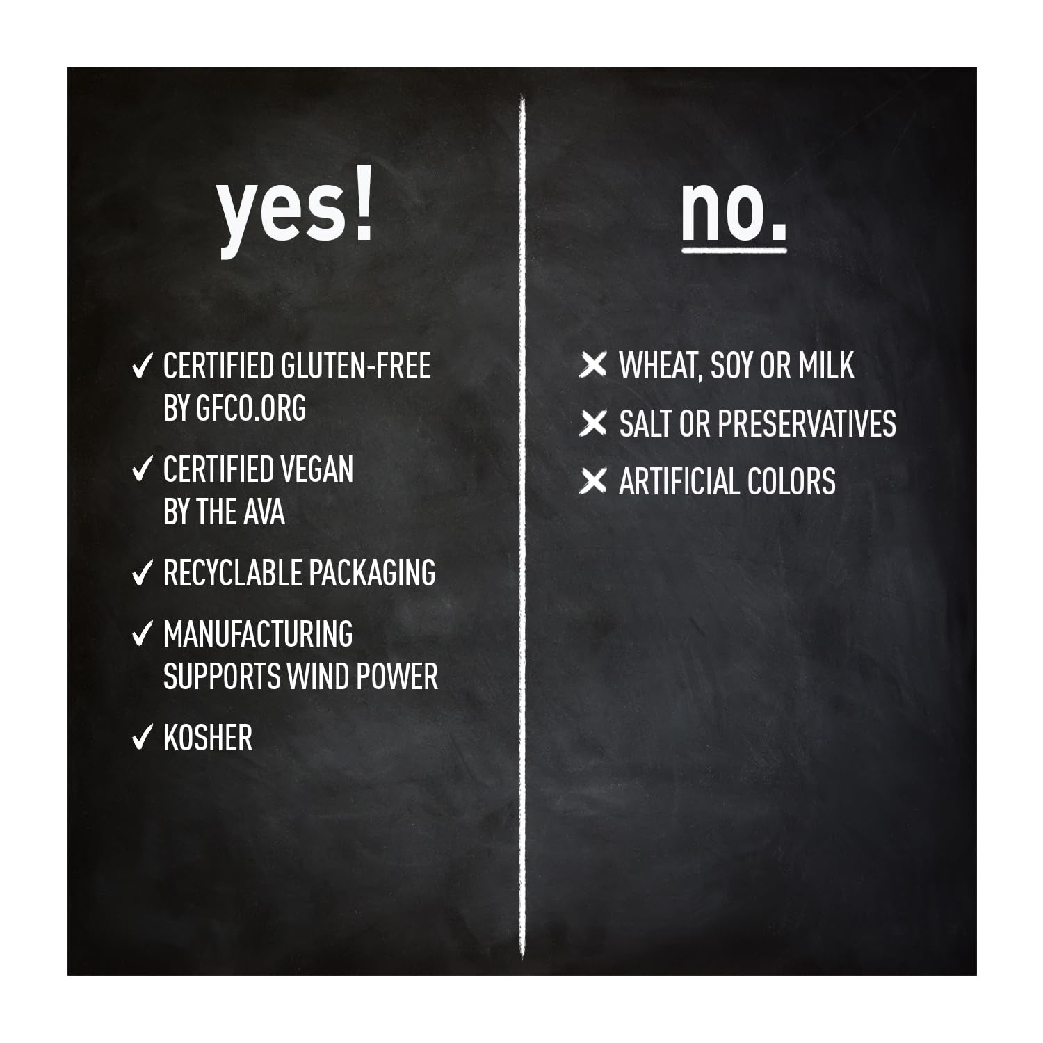 Nutritional information area on Cal-Snack label