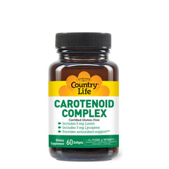 Country Life Carotenoid Complex bottle with label