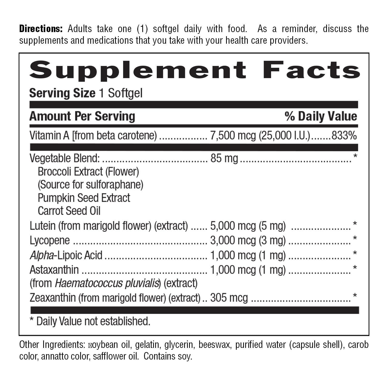 GFCO gluten-free certification symbol on packaging