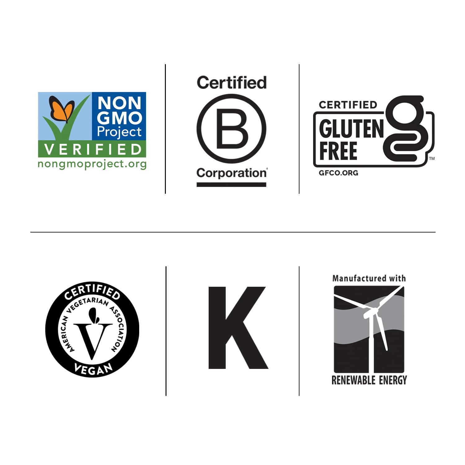 Gluten free certification logo for Country Life Vitamin C product