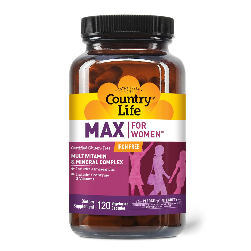 Country Life Max for Women bottle and label