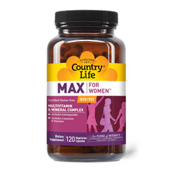 Country Life Max for Women bottle and label